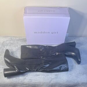 Madden Girl Winslow Block-Heeled Boots